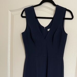 Dress the Population Navy Ballgown